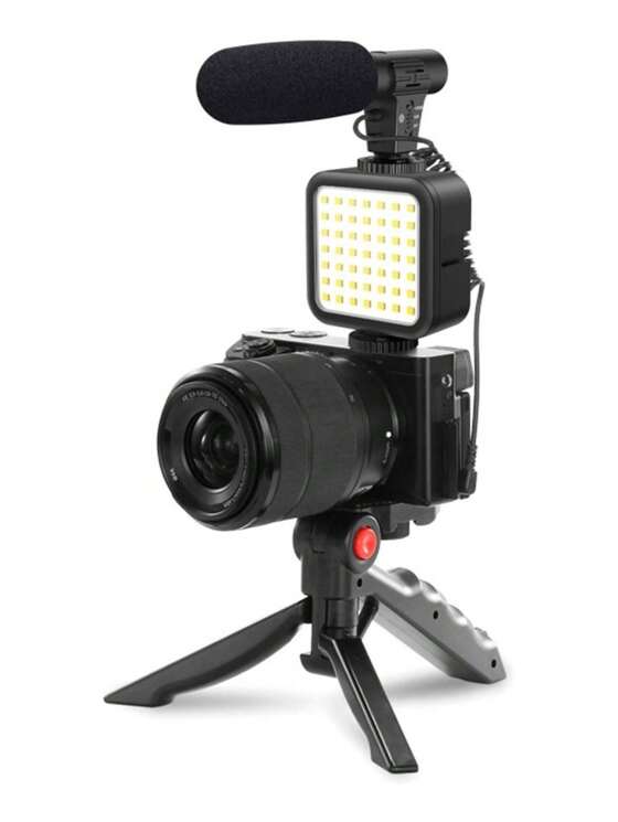 ESTABILIZADOR PARA CELULAR CON LUZ RGB M