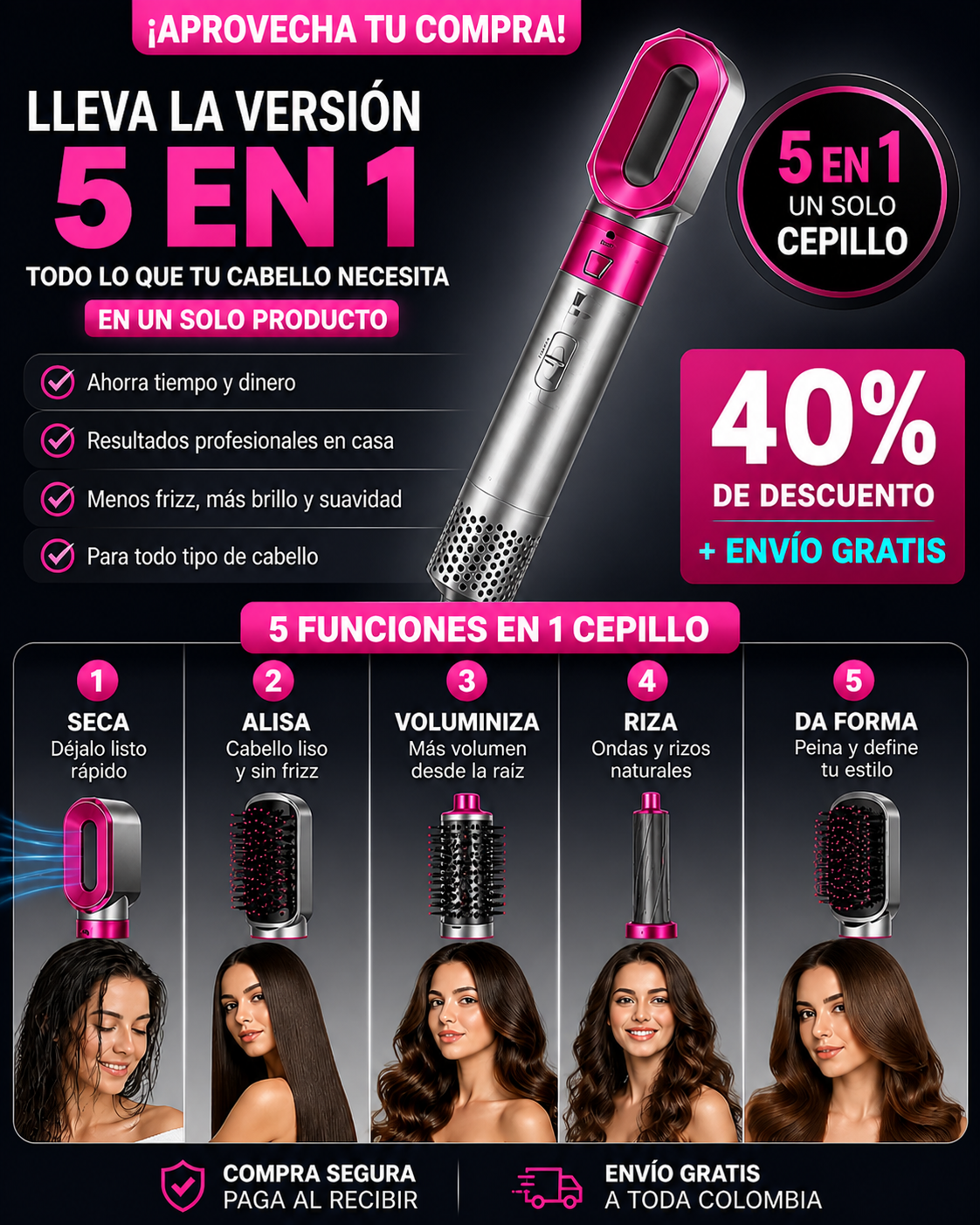 SECADOR Y MOLDEADOR 5 EN 1