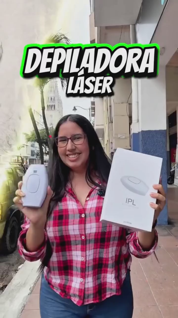 DEPILADORA LÁSER IPL PERMANENTE + REGALO EXCLUSIVO